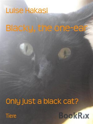 cover image of Blacky, the one-ear